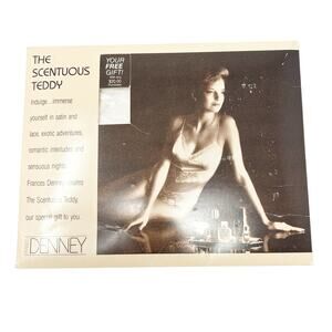 NWT‎ Frances Denney Vintage Lingerie The Scentuous Satin Lace Bodysuit Teddy M